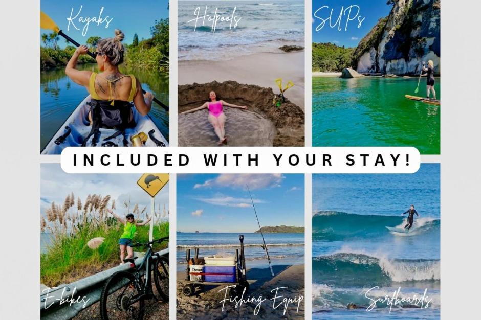 Вилла Adventurer'S Chest - Taiwawe Hotwater Beach Экстерьер фото